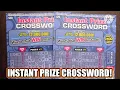 INSTANT PRIZE CROSSWORD CA Scratchers