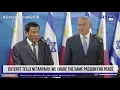 Duterte tells Netanyahu: We share the same passion for peace