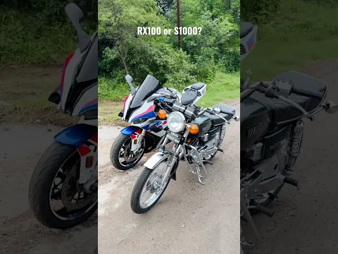 What’s your taste? RX or S1000?? #farazstuntrider #superbikes #rx100 #bikes #bikers