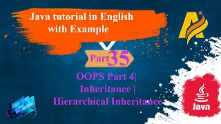 Java Tutorial Part35 OOPS Part4 Inheritance Hierarchical Inheritance