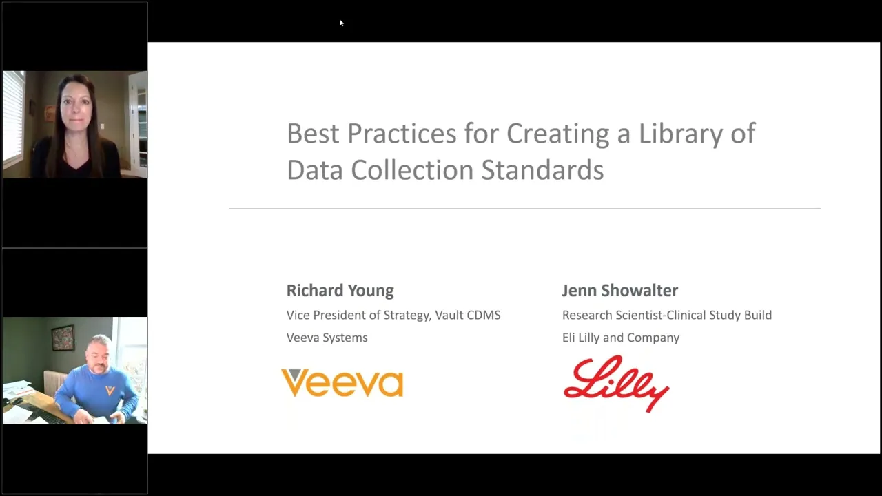 Best practices for creating and maintaining a library of data collection standards
