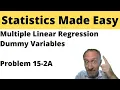 Statistics Module 15 - Multiple Linear Regression Dummy Variables