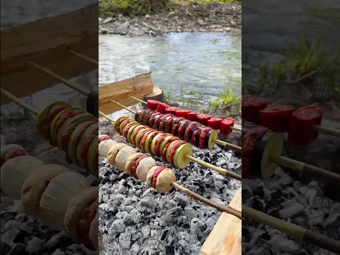 Antrikot Kıyma Dolgulu Şiş Kebap 🍢 Ribeye Stuffed Shish Kebab