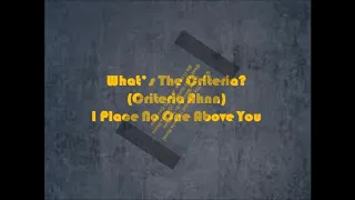 olamide criteria
