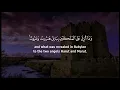 Download Lagu Surah baqarah verse 102 [Omar hisham al arabi]