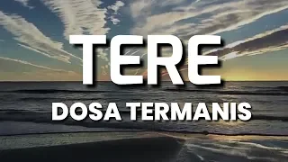 Download TERE - DOSA TERMANIS |LYRICS MP3