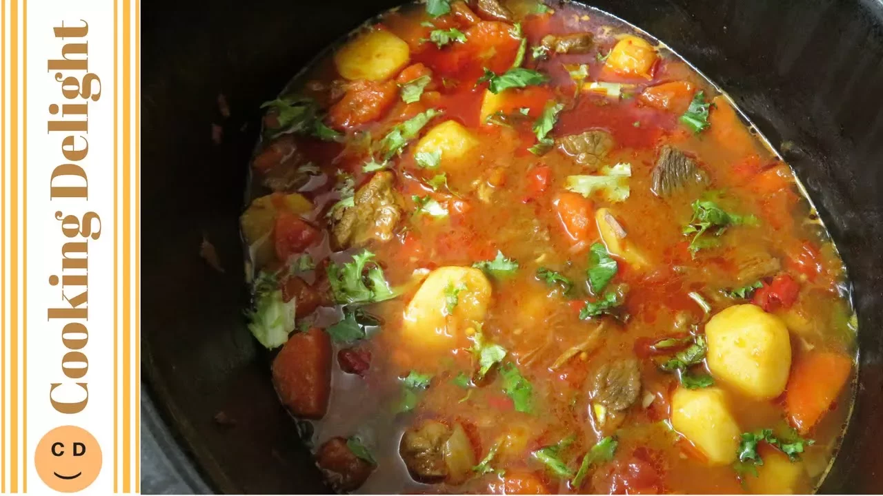 The only thing better than beef stew is beef stew with baby carrots. Get a slow cooker beef stew rec. 