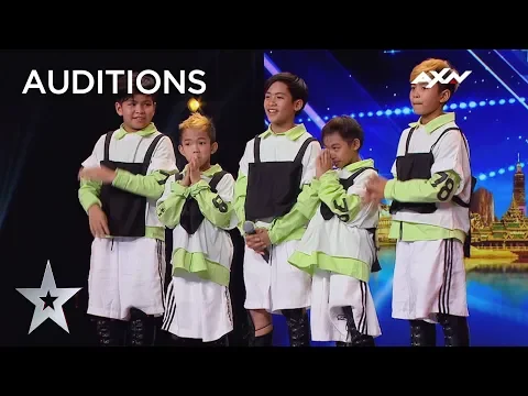 ADORABLE Awesome Junior Won Judges Over With Their Dance Moves Asias Got Talent 2019 on AXN Asia
