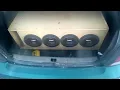 4x sundown e8 v6 s on 600 watts single recoil red1200 1 amp clamped