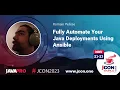Fully Automate Your Java Deployments Using Ansible Romain Pelisse EN