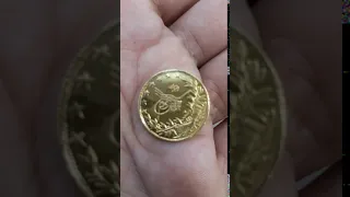 الكنوز الاسلامية من العملات الذهبية عملة عثمانية 