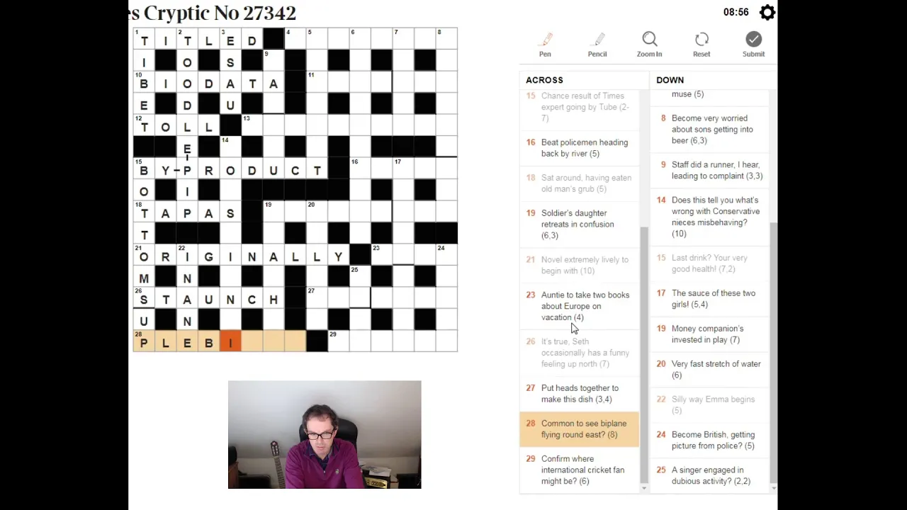 Dissecting The Times Prize Cryptic Crossword