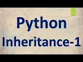 Python Object Oriented Programming Single Inheritance Super Method