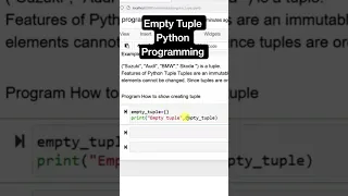 Python Empty Tuple Explained in Seconds