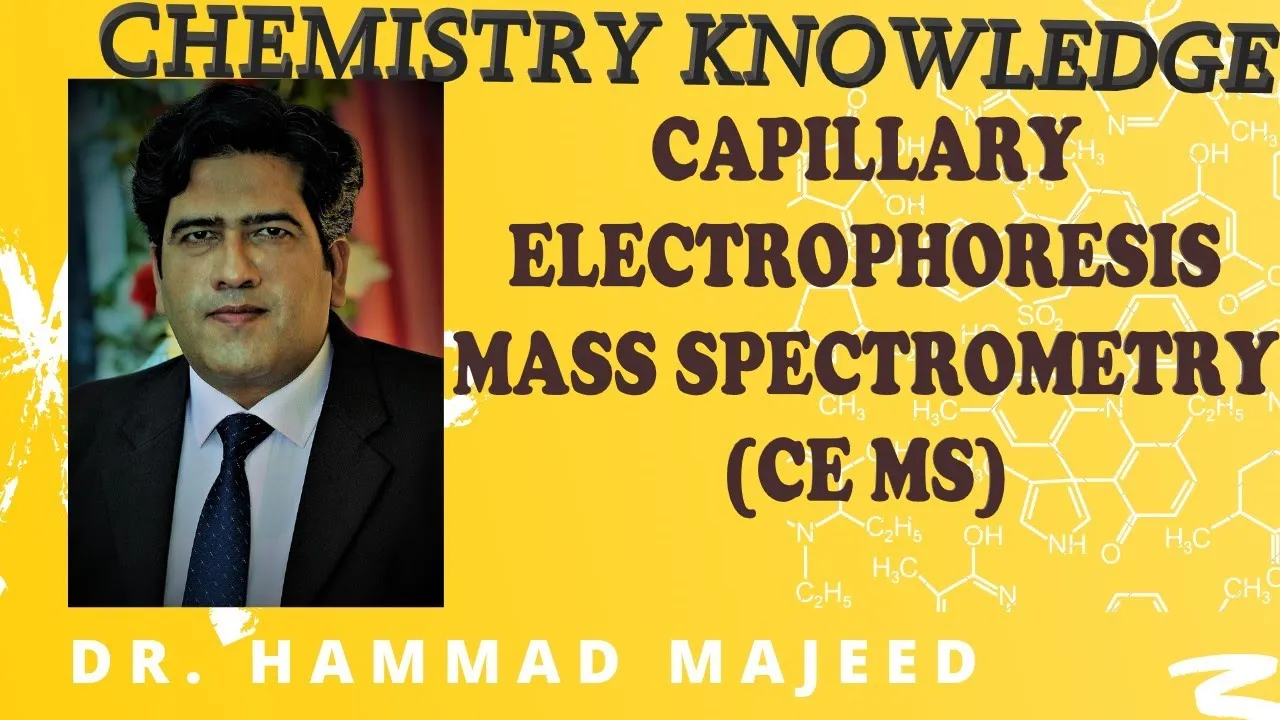 CE MS | CAPILLARY ELECTROPHORESIS MASS SPECTROMETRY | DR. HAMMAD MAJEED