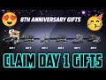 Asphalt Legends - 8th Anniversary REWARDS Claim Day 1 Rewards