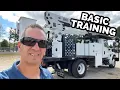 Versalift Forestry Truck VO270 Rear Mount Basic Operation