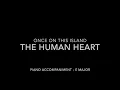 The Human Heart - Once On This Island - Piano Accompaniment with LYRICS