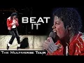 Michael Jackson - Beat It LIVE MIX The Multiverse Tour 4K