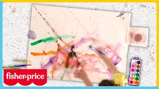 Diversão misturando cores! | Fisher-Price Mundo dos Sentidos | Atividades sensoriais para crianças