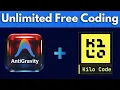 Unlimited Free Vibe Conding in AntiGravity using KiloCode