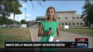 Inmate death at the Brazos County Detention Center