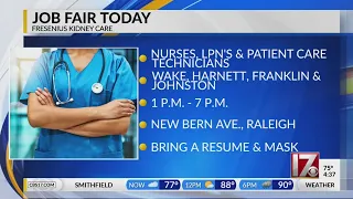Fresenius Kidney Care holding job fair Wednesday