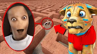 FLIGHT REACTS NEXTBOT IN A MAZE...