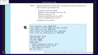 Introduction To Java Programming Exercise 4 23c