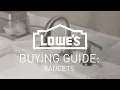 How To Choose The Right Faucet Buying Guide