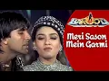 Download Lagu Meri Sason Mein Garmi -Lyrical Video | Barood | Akshay Kumar \u0026 Raveena Tandon | Abhijeet | 90's Song MP3