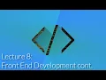 CSE 312 Lecture 8 Front End Development JavaScript