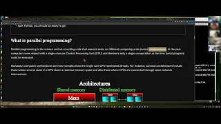 Lecture 1 parallel programming and Python