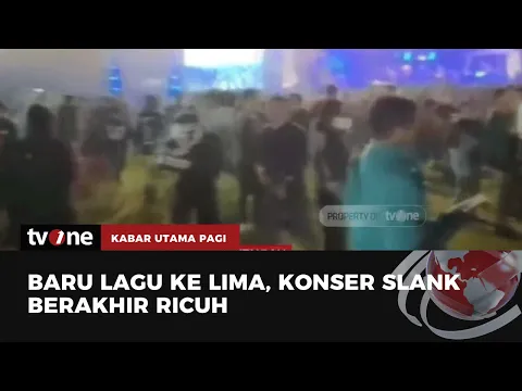 Konser Slank di Semarang Ricuh, Petugas Tembakkan Gas Air Mata