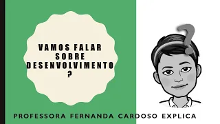 Vamos falar sobre desenvolvimento?