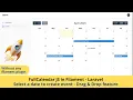 How to Add FullCalendar JS in FilamentPHP in Laravel Without Any Filament Plugin