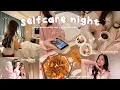 Download Lagu SELFCARE NIGHT VLOG 🫧🎀 skincare \u0026 bath, work, shabu dinner, cozy night 🕯🧸✨