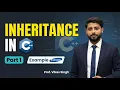 Inheritance in C Part 1 Samsung Mobile Example in Hindi by Vikas Singh