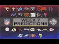 NFL Week 7 Predictions