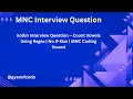 Kotlin Interview Question - Count Vowels Using Regex No If-Else MNC Coding Round