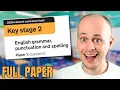 2025 Year 6 SATs GPS Paper FULL Walkthrough Every Question Answered