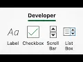 How to Add Developer Tab in Excel on Mac