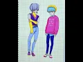 Download Lagu Kpop Demon Hunter CUTE and HANDSOME SAJA BOYS | Sticker Book DIY #golden #huntrix #sajaboys
