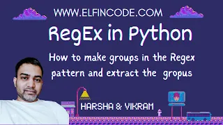 How to make Groups in RegEx Pattern Regular Expression Tutorial Python Part-4 Python Training