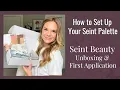 How to Set Up Your Seint Palette Seint Beauty Unboxing