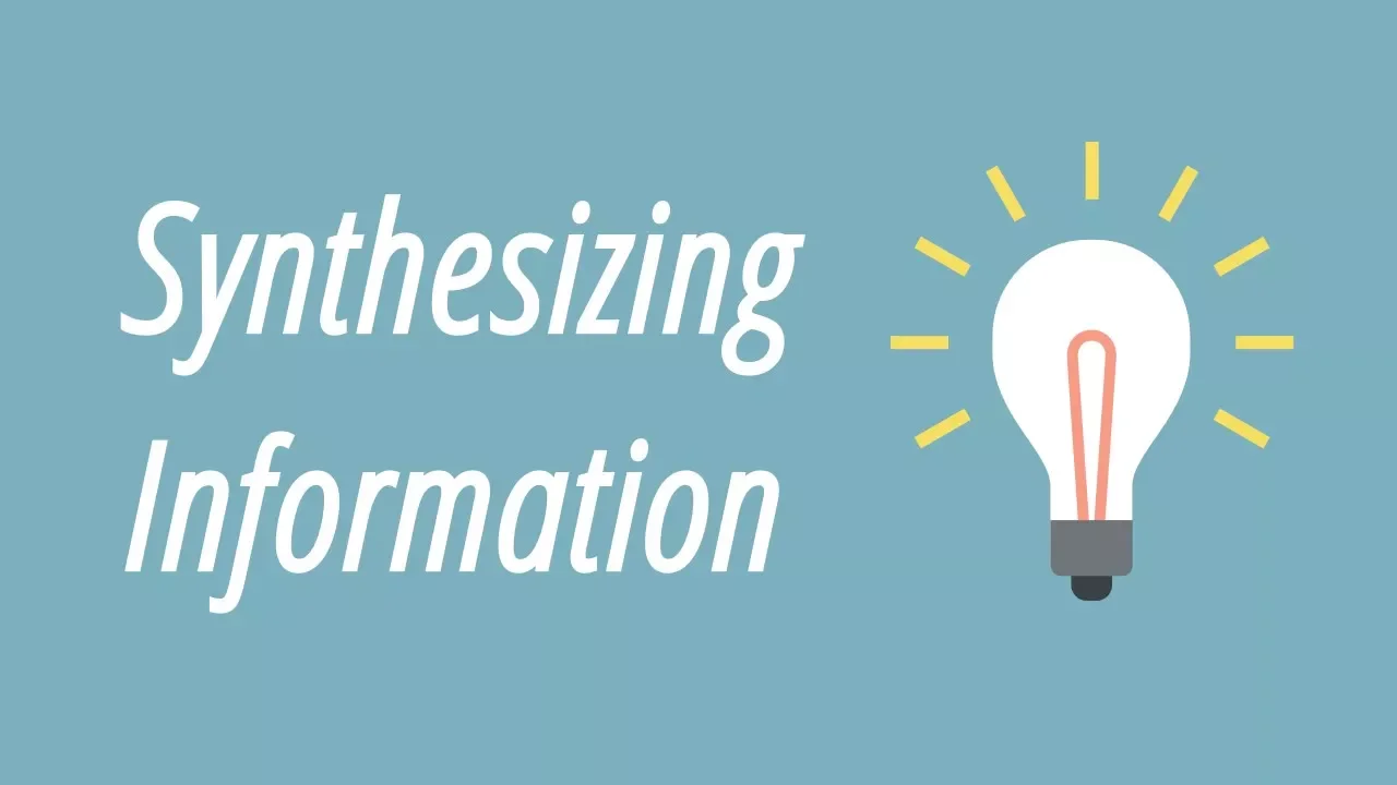 Video Thumbnail: Synthesizing Information