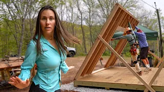 DIY Shed Build (Part 2) — We Tried to Raise the Wall… and Failed