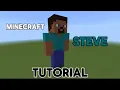 How To Make A Minecraft Steve Statue Tutorial
