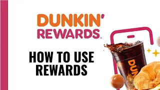 How to use Rewards on Dunkin app Easy Guide