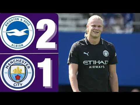 Video Thumbnail: Manchester City vs Brighton | Premier League 2025/26 | Goals & Match Highlights